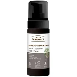 Facial Cleansing Foam Green Pharmacy Bambus i Niacynamid 150 ml