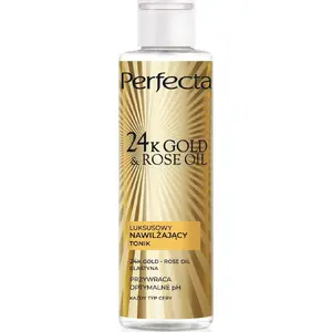 Facial Toner DAX PERFECTA 24K Gold & Rose Oil for Mature Skin 200 ml