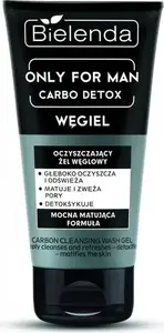 Facial Cleansing Gel Bielenda Only for Man Carbo Detox with Charcoal 150 ml