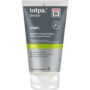 Facial Cleansing Gel tołpa Dermo Men Pure 150 ml — deep-cleansing face wash for men