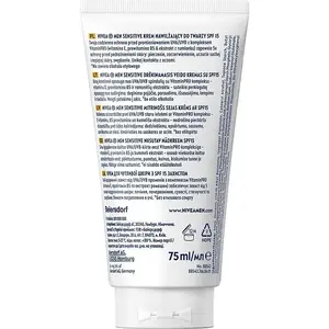 Крем для лица Nivea MEN Sensitive SPF15 75 мл — мужской увлажняющий крем для чувствительной кожи