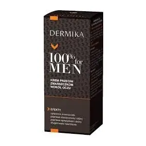 Acu apkakšu krēms Dermika 100% for Men pretgrumbu 15 ml