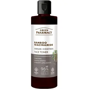 Sejas toniks Green Pharmacy Bambus + Niacinamīds 200 ml, maiga pH līdzsvarošana