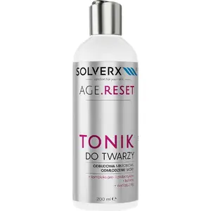 Facial Tonic Solverx Age.Reset 200 ml — microbiome restoration and skin rejuvenation