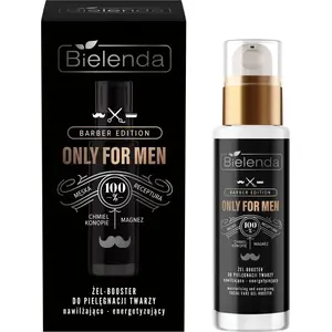 Bielenda Only For Men ŻEL-BOOSTER Barber Edition — facial gel for men, 136125