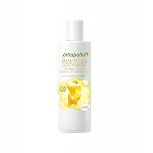 Baby shampoo and body wash LullaLove Pittapatta 250 ml — gentle cleansing for infants