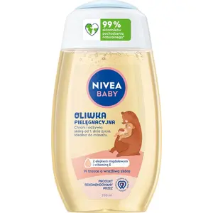 Bērnu eļļa Nivea 200 ml — maiga mitrinoša eļļa bērna ādai