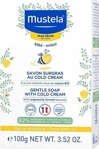 Mīksta attīrošā ziepes Alkotest MUSTELA Cold