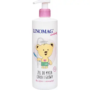 Linomag želejs bērnu un zīdaiņu ķermeņa un matu mazgāšanai 400 ml (LI0039)