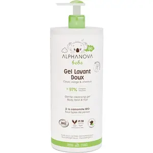 Baby 2-in-1 Gentle Cleansing Gel Alphanova Bebe Bio 1000 ml