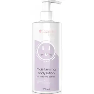 Nacomi mitrinoša ķermeņa losjons zīdaiņiem 250 ml — maiga emulsija bērniem un zīdaiņiem