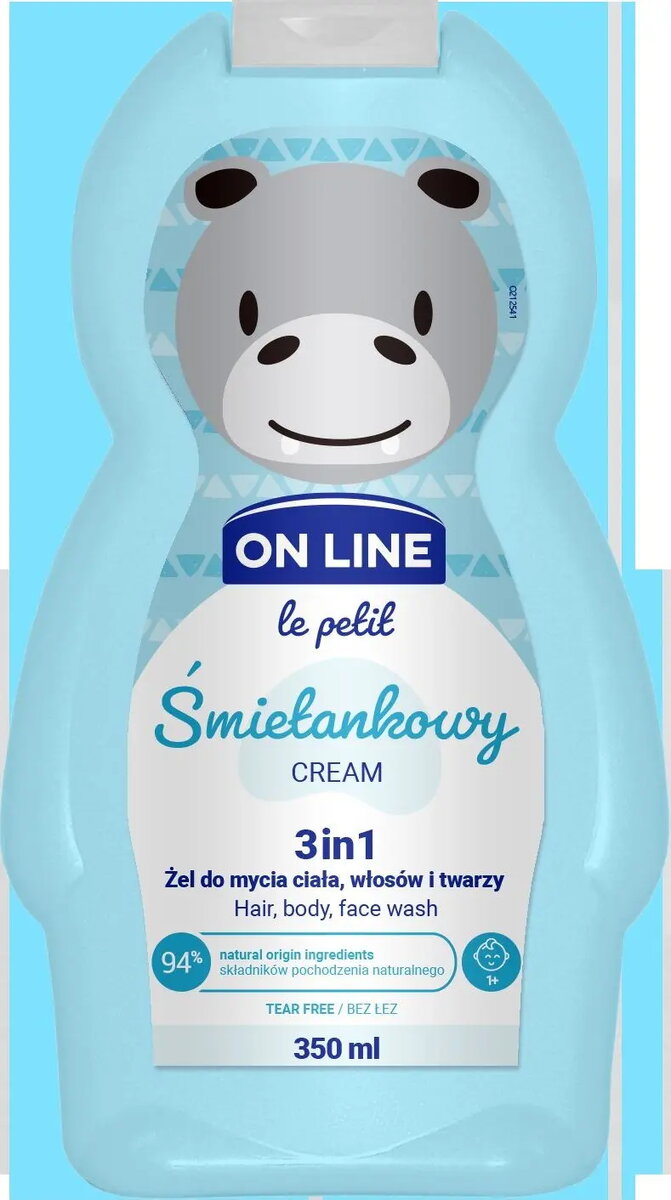 Bērnu 3‑in‑1 mazgāšanas želeja On Line