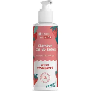 Šampūns un dušas želeja HiSkin HiSkin Kids Zemeņu 280 ml