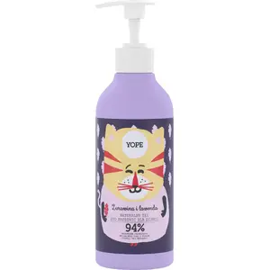 Bērnu dušas želeja Yope Dzērvene un Lavanda 400 ml