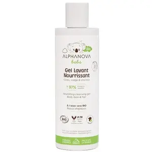 Cleansing Gel for Body, Face and Hair Alphanova Bebe Bio 200 ml