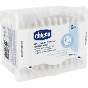 Cotton Swabs 90 pcs – No name – 90-count cotton buds for personal hygiene