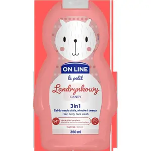 Детский 3-в-1 гель для мытья On Line Le Petit Landrynkowy (с ароматом леденца)