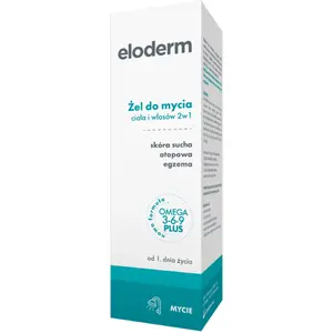 Гель для тела и волос 2 в 1 ONLINE USV-Systeme ELODERM Omega 3-6-9 PLUS 200 мл с 1-го дня жизни