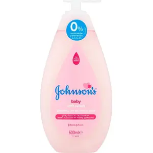 Bērnu mazgāšanas želeja JOHNSONS BABY Soft Wash 500 ml maiga tīrīšana