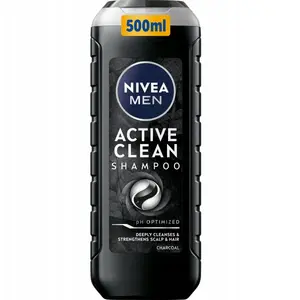 Шампунь Nivea Men Active Clean с активированным углем 500 мл