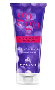 Shampoo Kallos GOGO Silver Reflex 200 ml — silver-toning shampoo for light hair