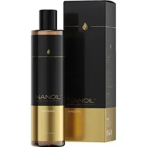 Šampūns Nanoil Argan Micellar 300 ml ar argāna eļļu — maiga matu un galvas ādas attīrīšana