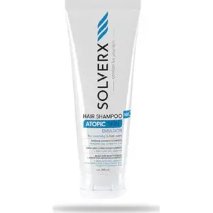 Шампунь для волос Solverx Atopic Skin 250 мл — мягкое очищение для чувствительной и атопичной кожи головы