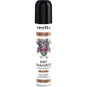 Dry Hair Shampoo No name VENITA_Fresh Dark & Brown 75 ml — for dark and brown hair