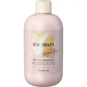 Šampūns Inebrya Ice Cream Argan Age 300 ml — barojošs spīdums ar argana eļļu