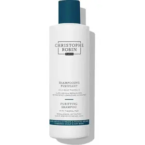 Attīrošs šampūns ar termālo dūņu Christophe Robin 250 ml — galvas ādas attīrīšanai