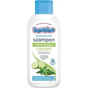 Šampūns Bambino BAMBINO-RODZ.SZAMPON Atsvaidzinājošs 400 ml