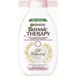 GARNIER Botanic Therapy Oat Delicacy nomierinošs šampūns maigiem matiem un galvas ādai 400 ml