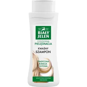 Šampūns Pollena Biały Jeleń Codzienna Pielęgnacja 300 ml — skābs sastāvs visiem matu tipiem