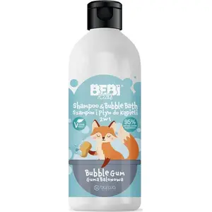 2‑1 šampūns un vannas želeja Barwa Bebi Kids Gumija 500 ml
