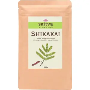 Herbal Hair Wash Powder Sattva SATTVA_Ayurveda 100g – Ayurvedic herbal hair cleanser