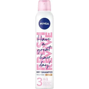 Сухой шампунь Nivea Fresh Revive Medium 200 мл — освежение для волос средней степени загрязнения