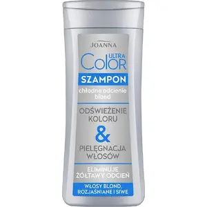 Shampoo Joanna Ultra Color System for blonde, lightened and grey hair 400 ml