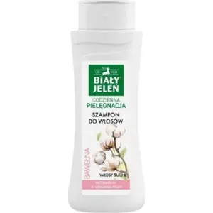 Šampūns Biały Jeleń 300 ml — ar kokvilnas ekstraktu, maigai attīrīšanai jutīgai ādai