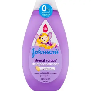 Bērnu šampūns Johnsons JOHNSON'S BABY Strength Drops ar vitamīnu E 500 ml