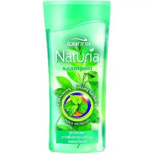 Šampūns Joanna Naturia Nātre un zaļā tēja 200 ml