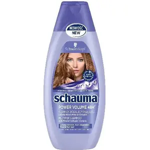 Шампунь Schwarzkopf Schauma Power Volume 48H 400 мл — для объёма волос