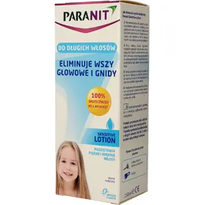Lactacyd PARANIT Sensitive losjons pret utīm un oliņām, 150 ml — garajiem matiem
