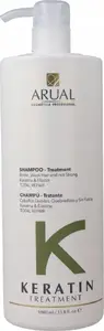 Шампунь arual Keratin & Elastin 1 л — Кератиновый шампунь для ухода за волосами