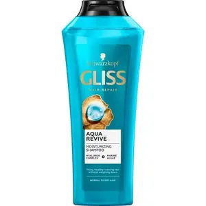 Šampūns Gliss Kur Aqua Revive 400 ml — mitrinošs šampūns normāliem un sausiem matiem