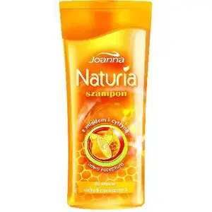 Šampūns Joanna Naturia Medus un Citronu 200 ml — maiga matu tīrīšana