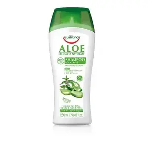 Aloe hair shampoo Equilibra 250 ml — gentle cleansing with aloe extract