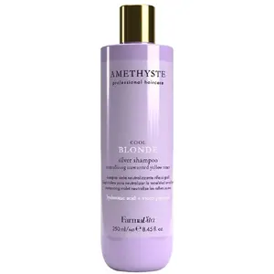 Шампунь Farmavita Amethyste Cool Blonde Silver Shampoo 250 мл для блондинистых, седых и обесцвеченных волос