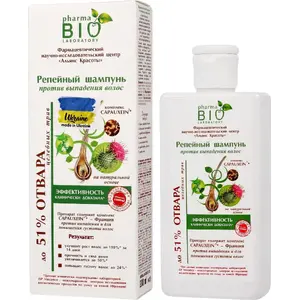 Шампунь ENERGY OF VITAMINS Bio Pharma Laboratory против выпадения волос с экстрактом лопуха 200 мл