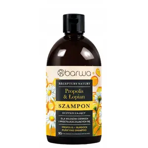 Шампунь Barwa Propolis & Репей для тонких и жирных волос, очищающий (487280)