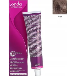 Pastāvīgā matu krāsa LONDA Professional Extra Rich 60 ml — tonis 7/89